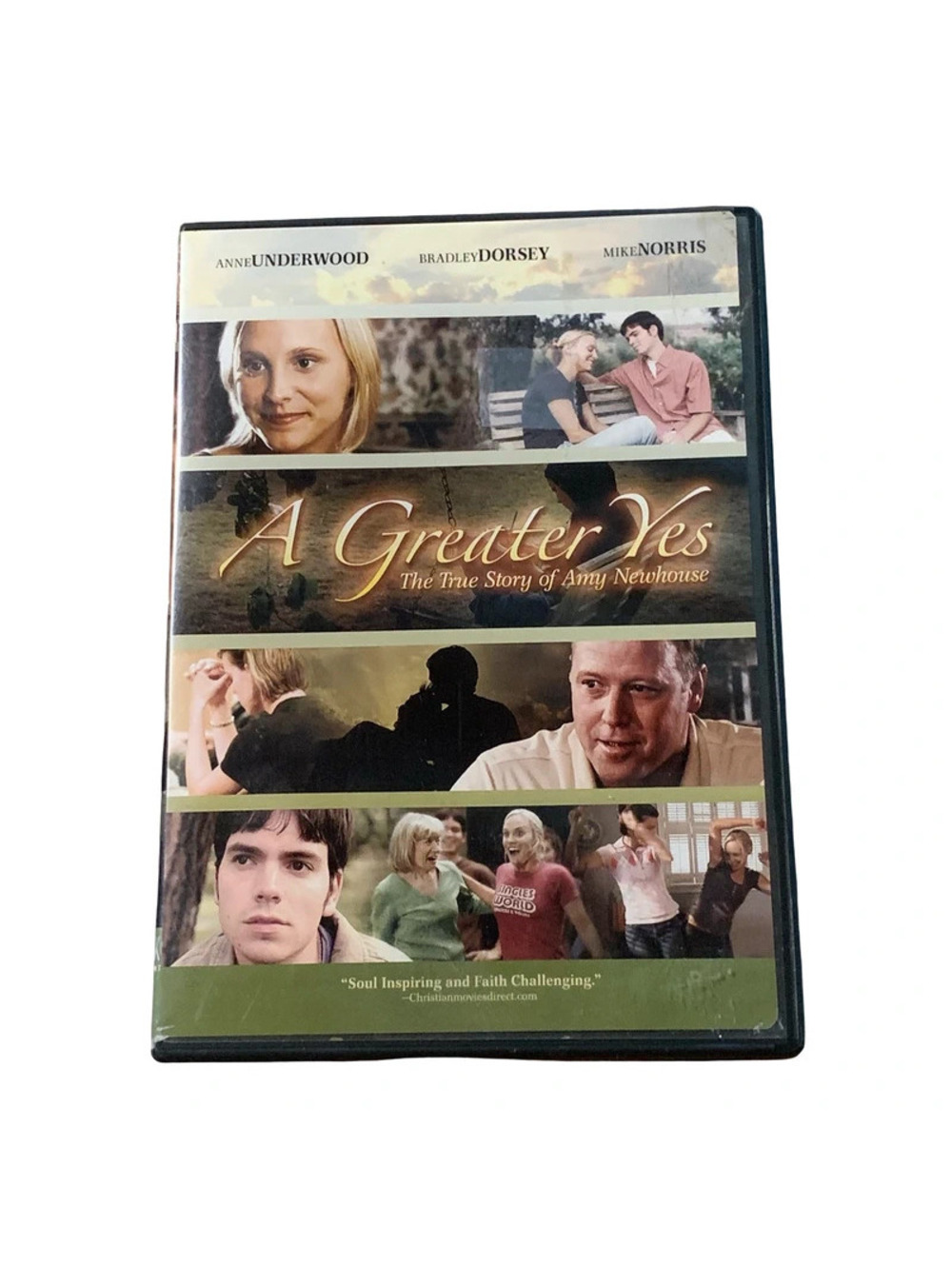 A Greater Yes True Story of Amy Newhouse DVD Pure Flix Christian Drama